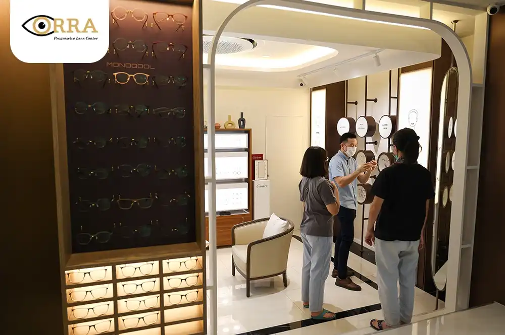 ร้านตัดแว่นโปรเกรสซีฟ