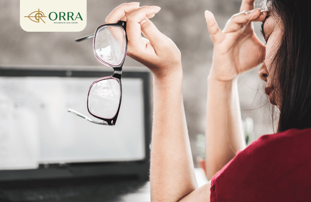 ปัญหาจากแว่นตา