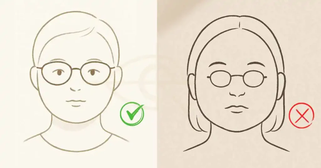 Customer trying eyewear with professional stylist service at ORRA