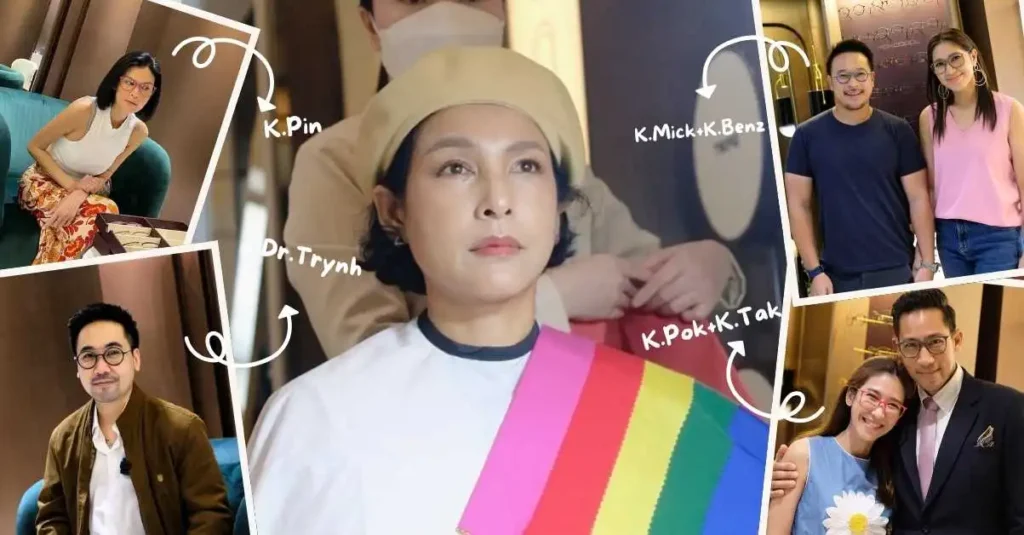 ลูกค้าเลือกแว่นที่ร้านแว่นสายตาใกล้ฉัน พร้อมบริการวิเคราะห์รูปหน้าและ Personal Color